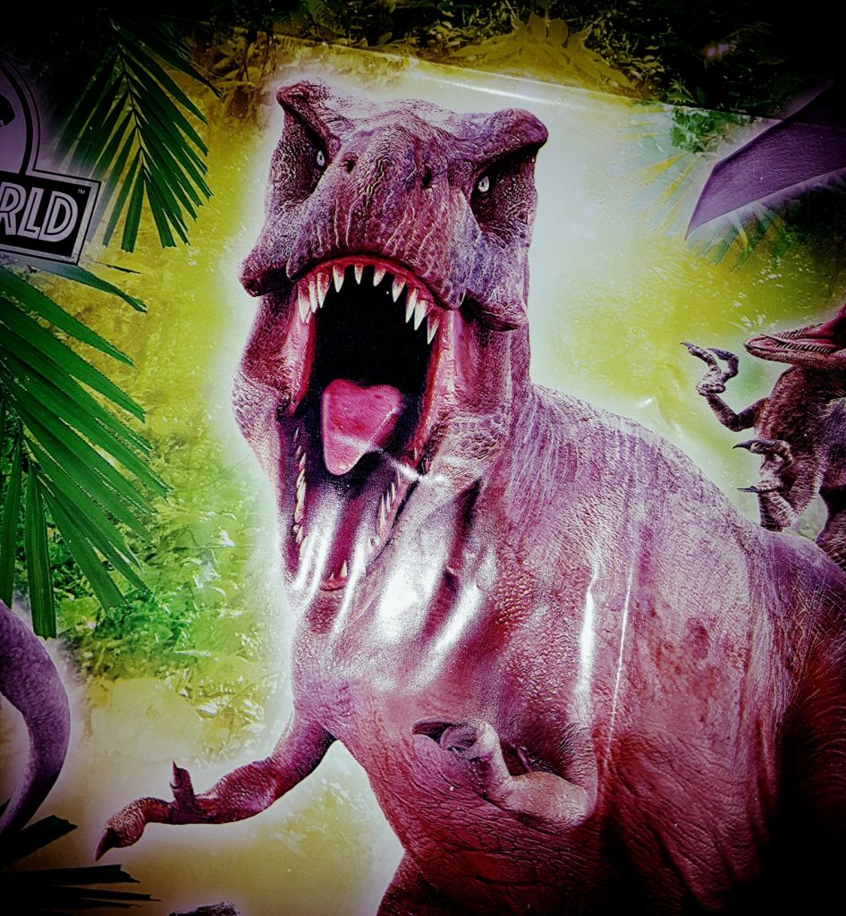 A dinosaur themed birthday
