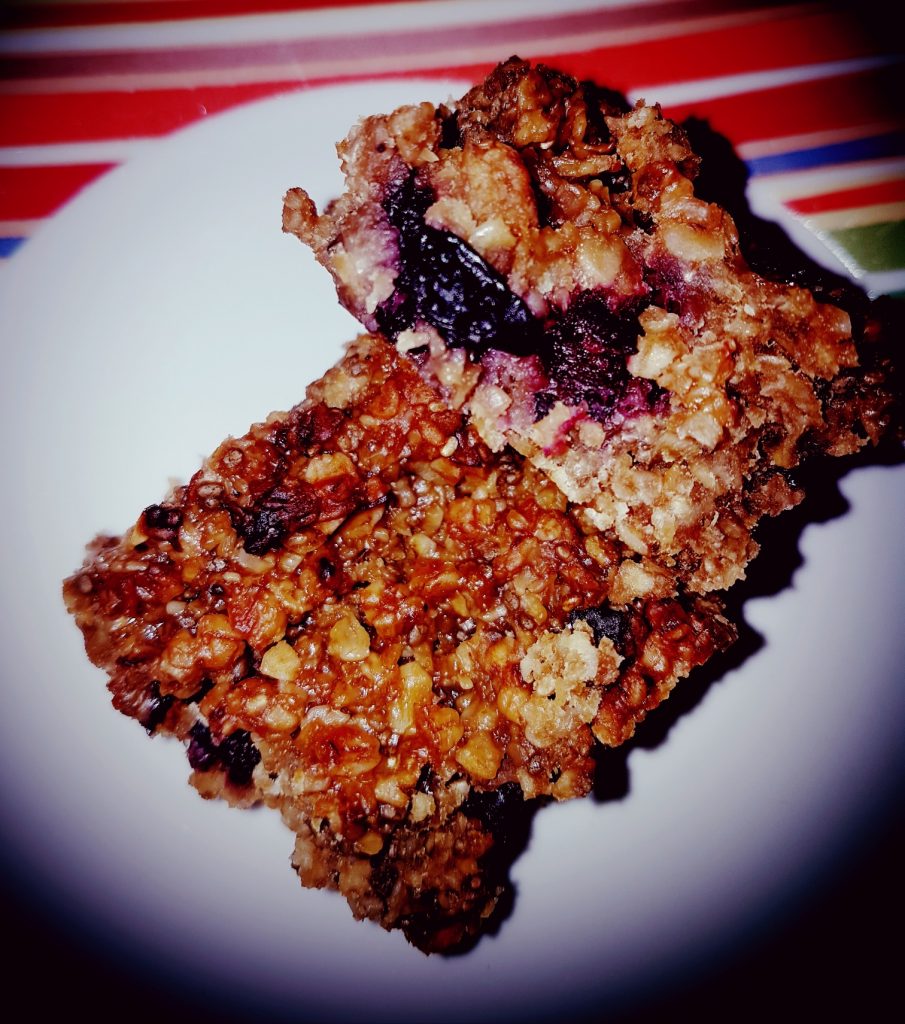 making healthy flapjack