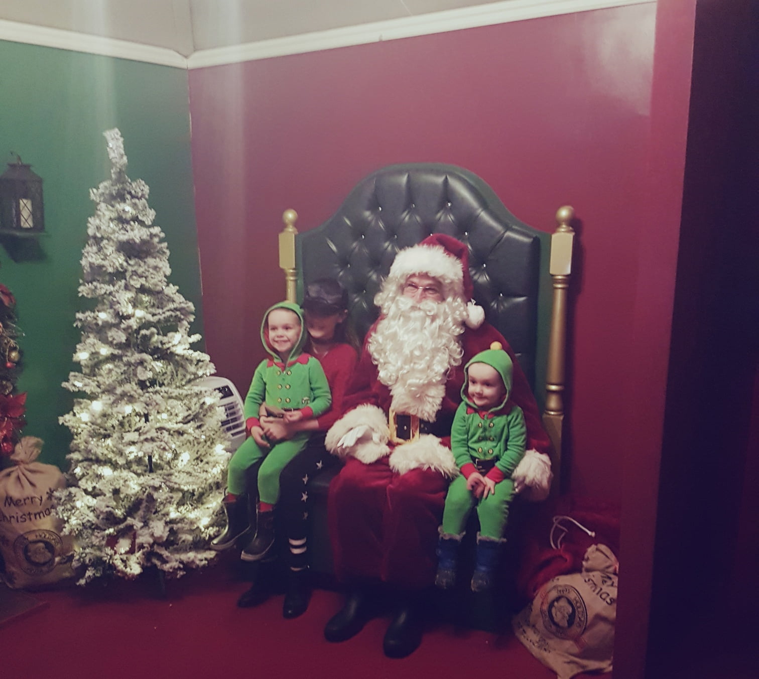 a visit to santa