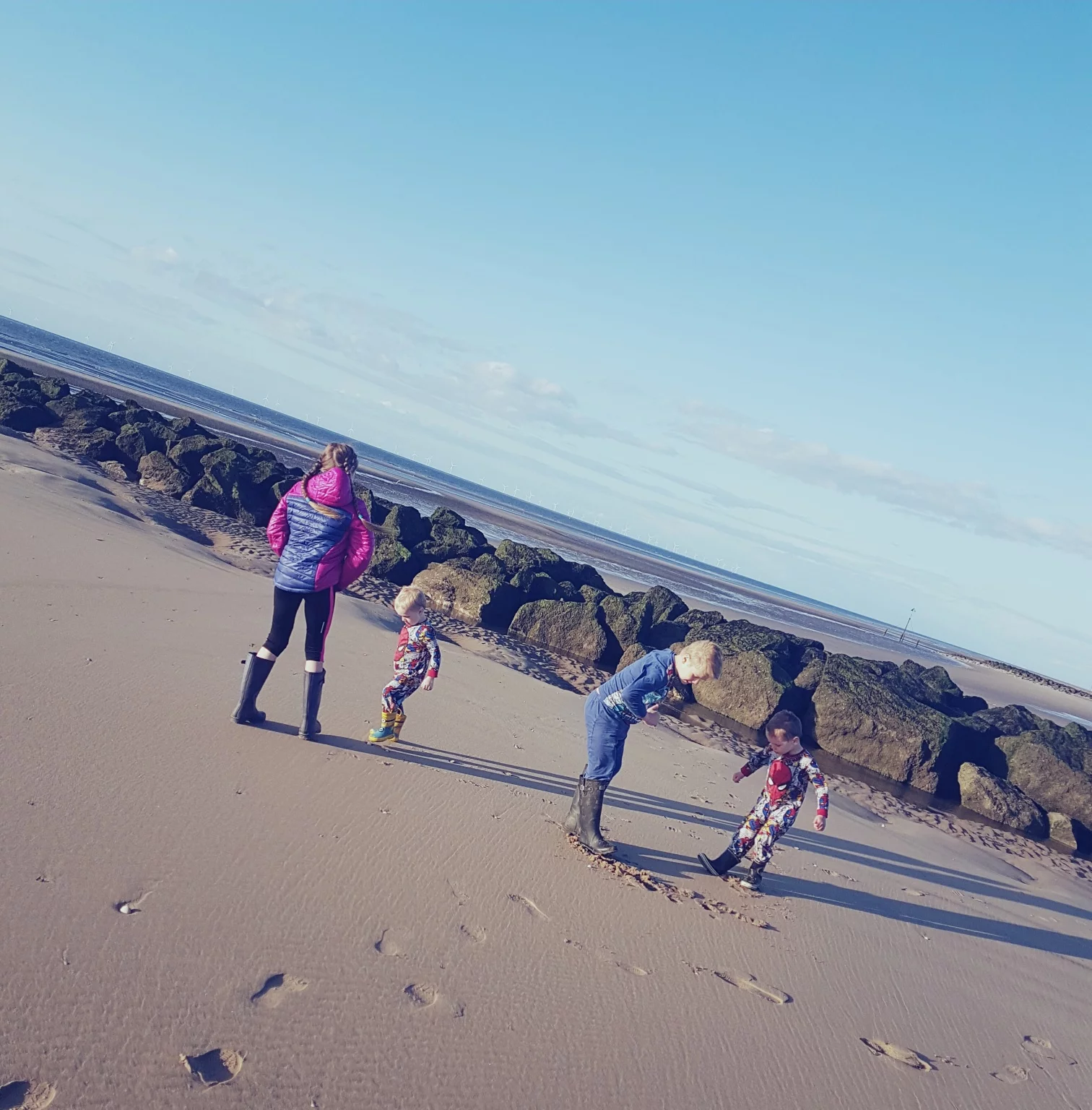 beach trips with children