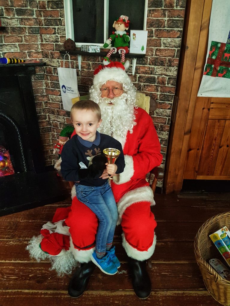 a visit to Santa