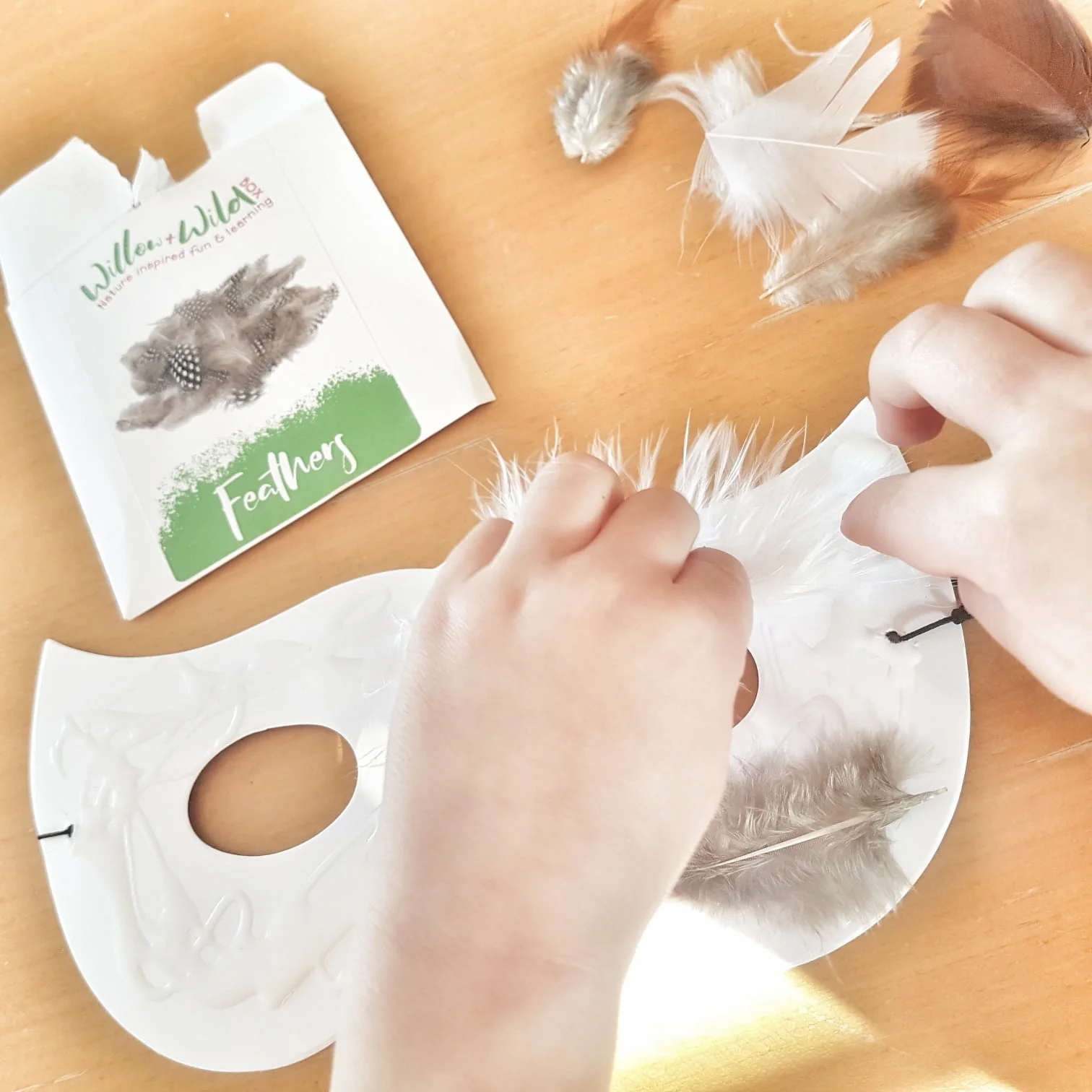 making an owl mask
