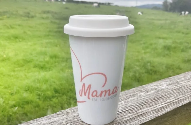 personalised travel mug