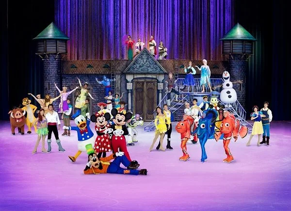disney on ice full cast