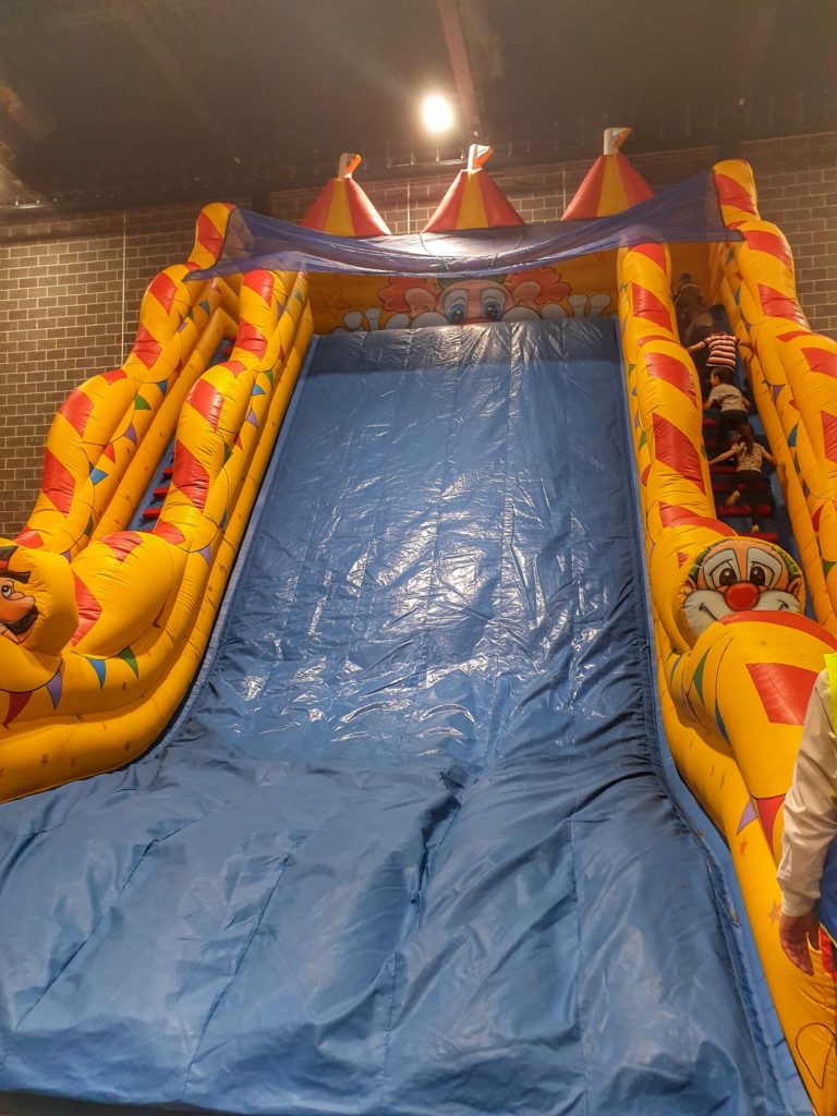 inflatable adventure park