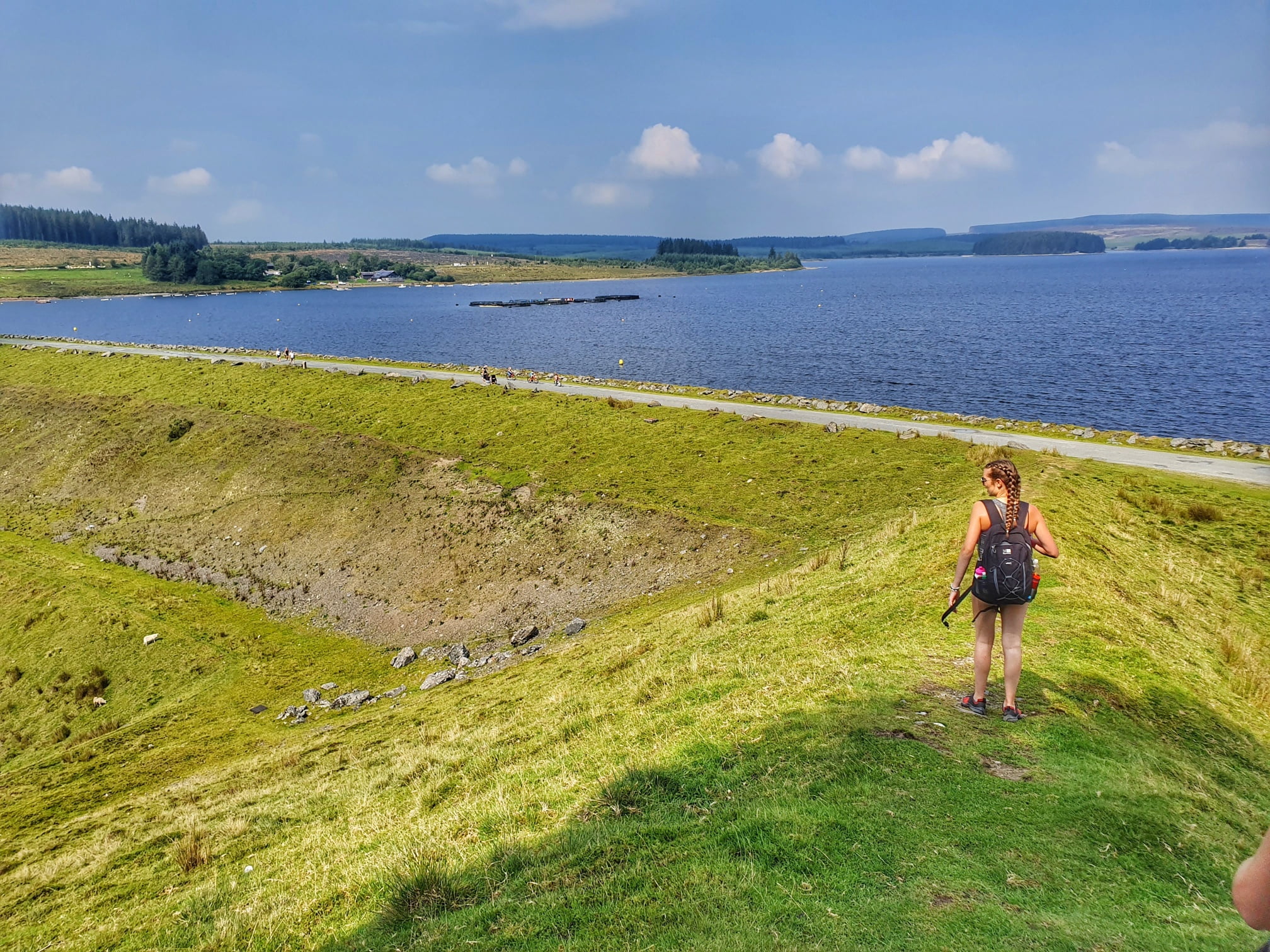 Llyn Brenig Reservoir with Children - Mummy Fever