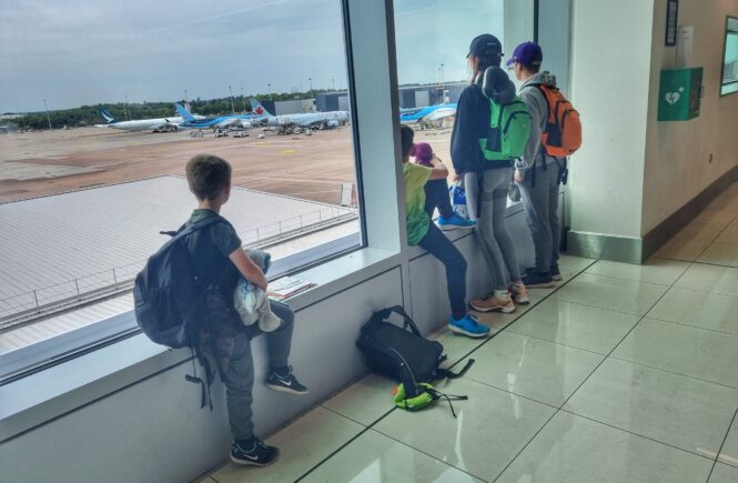 travelling with children