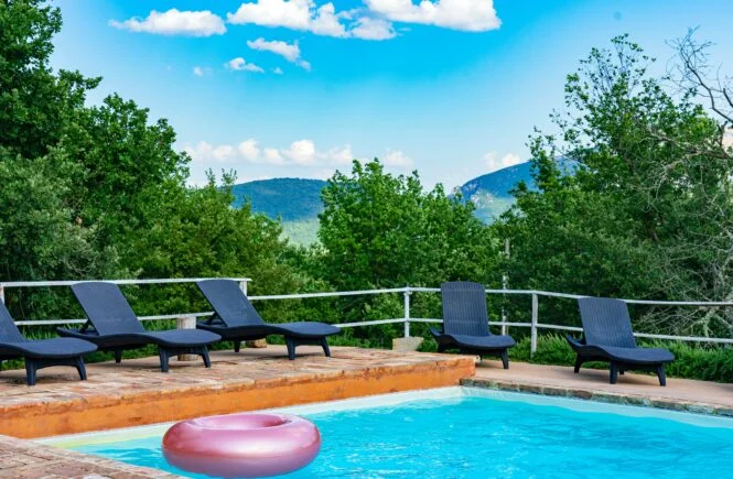 rattan loungers