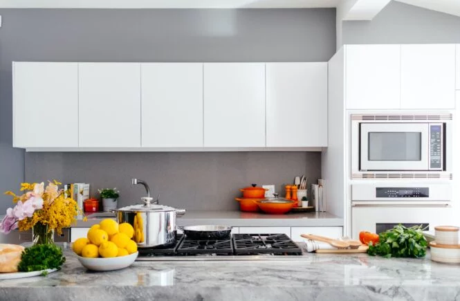 a tidy kitchen