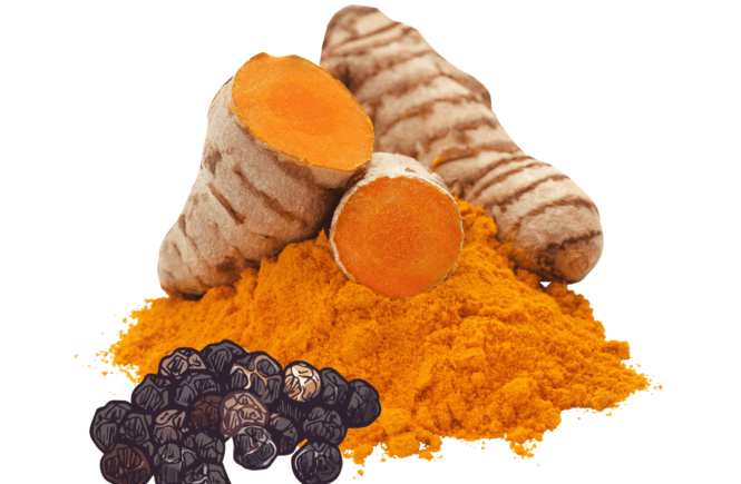 turmeric and black pepper