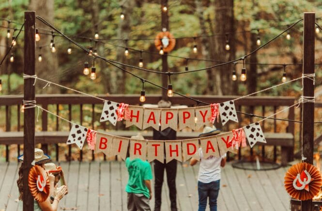 10-year-old birthday party