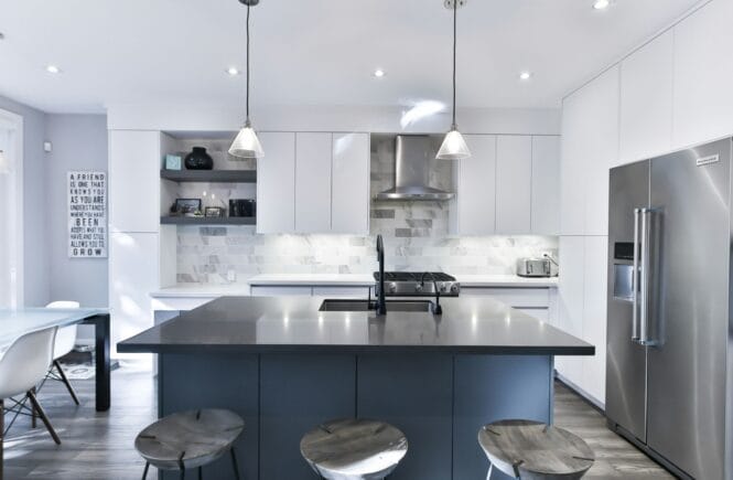 modern kitchen appliances