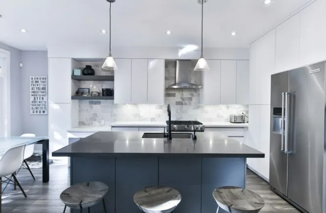 modern kitchen appliances