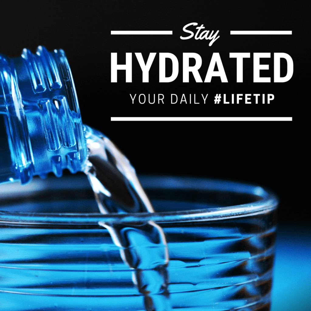 staying hydrated on the go